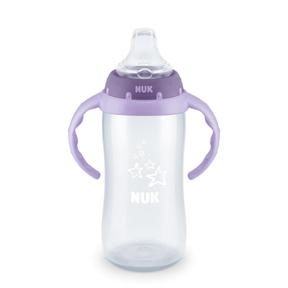 NUK - Taza grande Tritan para aprendices, 10 onzas, más de 8 meses, sin BPA, a prueba de derrames