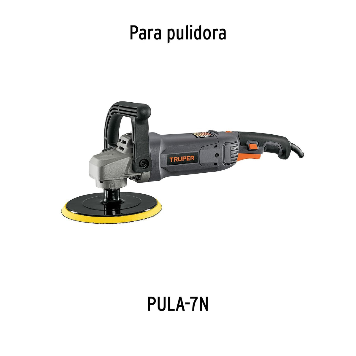 Truper PAD-PULA-7N, Base hook and loop para PULA-7N