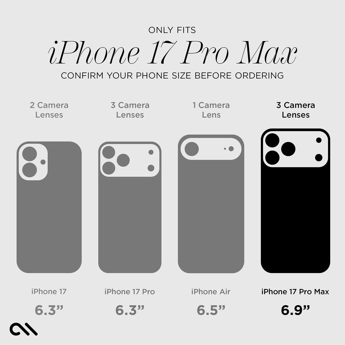 Case-Mate - Funda para iPhone 17 Pro MAX [Compatible con MagSafe] - Funda para teléfono con diseño Floral Brillante con protección contra caídas de 12 pies, Cubierta magnética Premium para iPhone 17