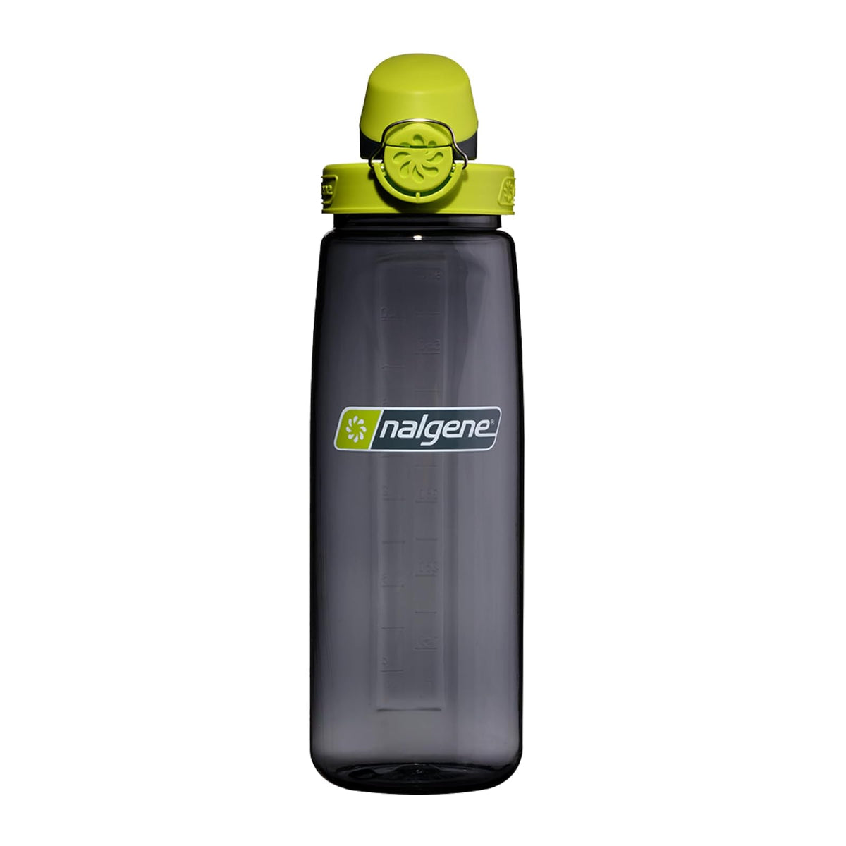 Nalgene Sustain Tritan Botella de Agua sin BPA de 24 oz - Carbón con lima