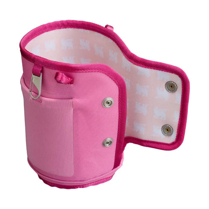 STANLEY The All Day Quencher Carry-All 1.1L | Rosa Peonía, 40 oz, poliéster reciclado, correa ajustable