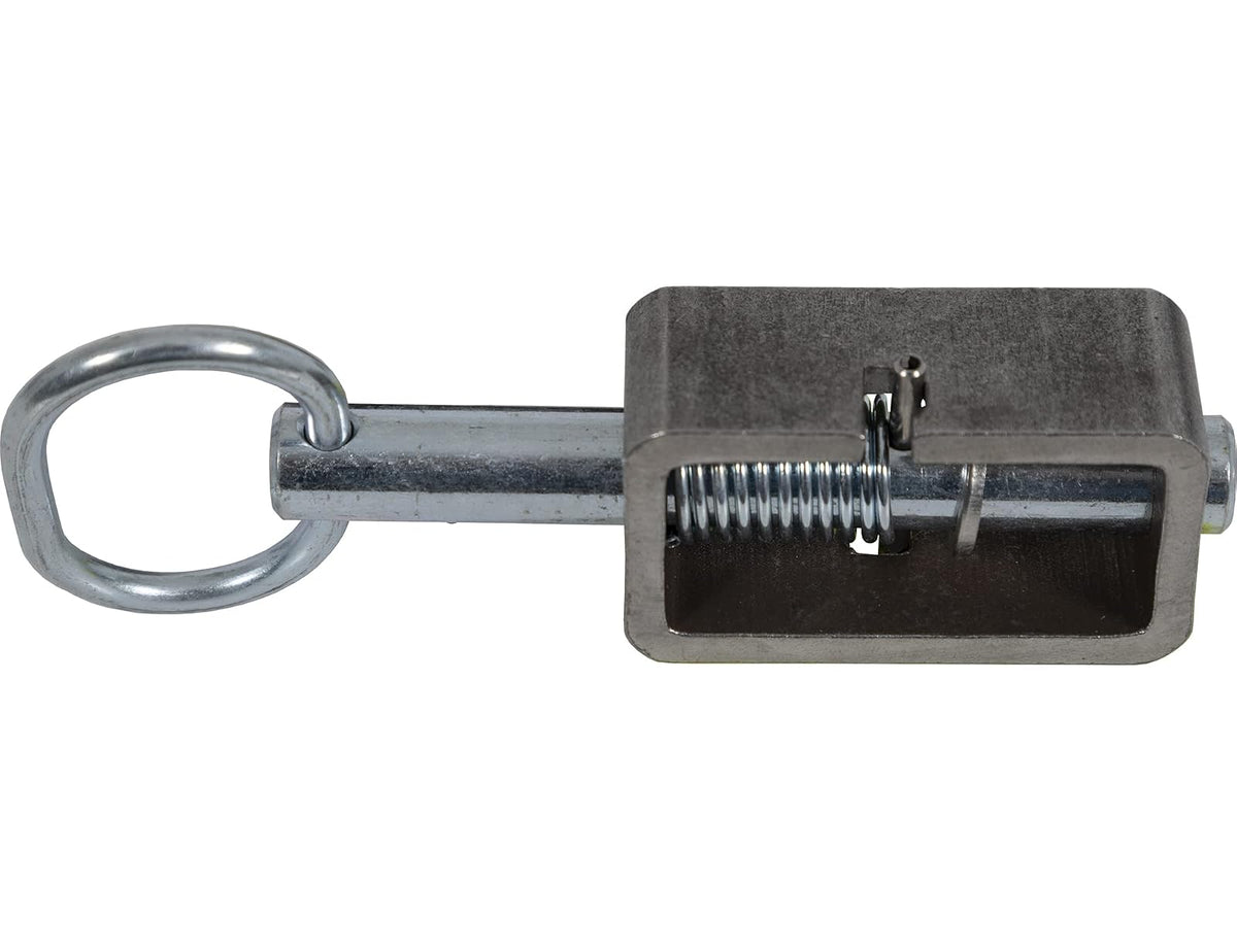 Buyers Products B2598LP - Conjunto de pestillo de resorte de 5/8 pulgadas con tubo liso y émbolo extendido de 1.3 pulgadas, pasador tratado térmicamente, pestillo de puerta utilitaria, pestillo de remolque