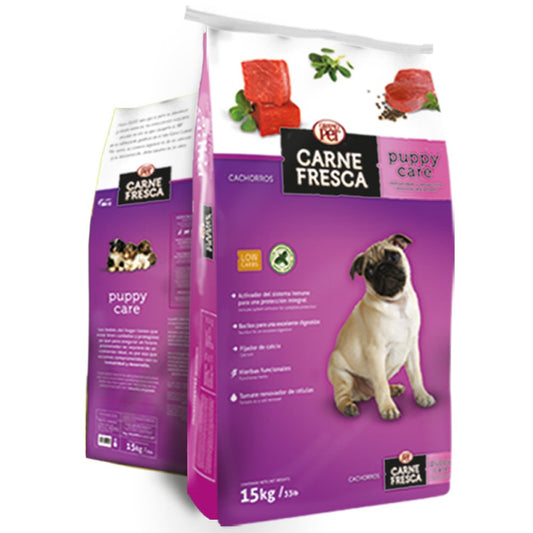 GrandPet, Croquetas para Perros Cachorros Todas Las Razas, Sabor Carne Fresca 4kg