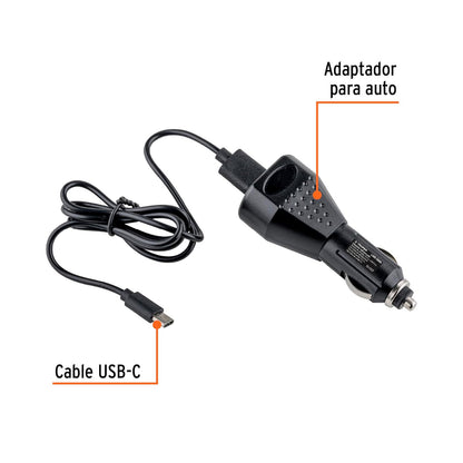 Truper LARE-900, Lámpara de LED 900 lm recargable alta potencia