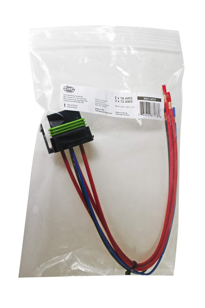 Hella Arnés de Cables para Mini Relés ISO Resistente a la Intemperie H84709001