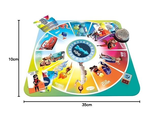 Disney Juego de Mesa Basta Deluxe Disney Pixar - Novelty Corp