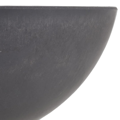 PSW Pot M30DC Collection - tazón de jardín Poco Profundo para suculentas, Bonsai, Jardines de Hadas, Hierbas, 12 Pulgadas, carbón Oscuro