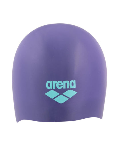 Arena Unisex Long Hair Silicone Swim Cap Comfortable Extra Soft Bathing Cap for Women and Men Everyday Use and Training