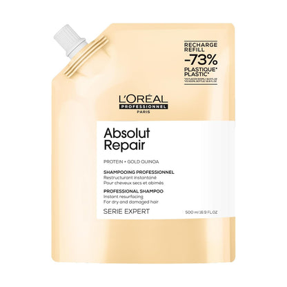 Loreal Professionnel Absolut Repair Shampoo Reparador para Cabello Sensibilizado - 500ml Refill