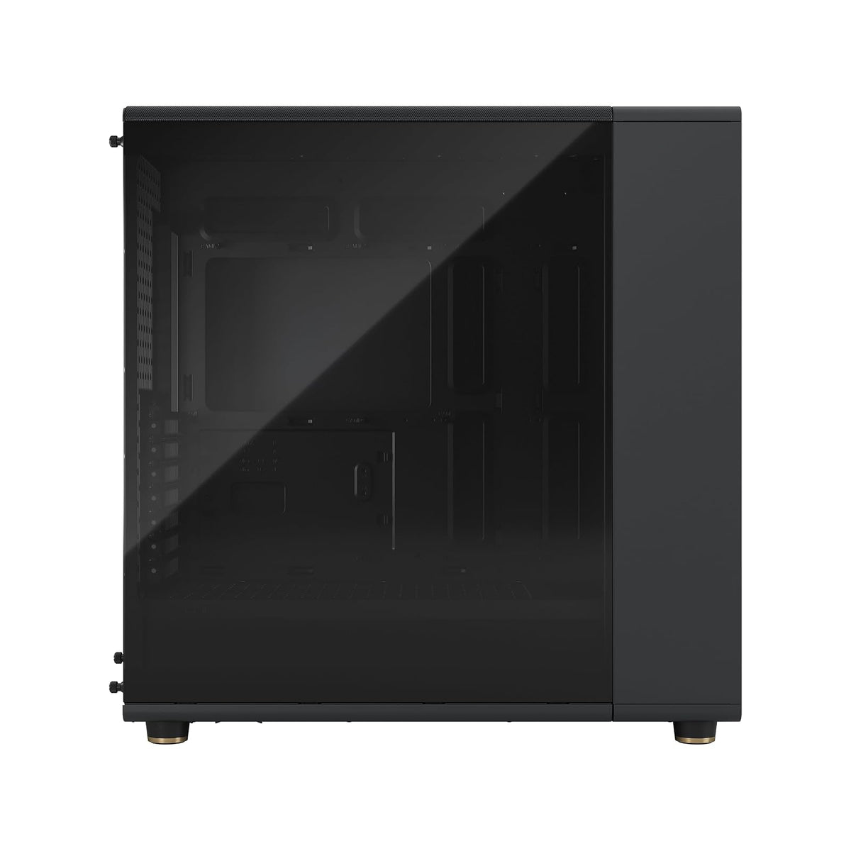 Gabinete Fractal Design North XL E-ATX – Negro, Diseño Estético con Panel de Madera, Soporte para GPUs de hasta 330 mm