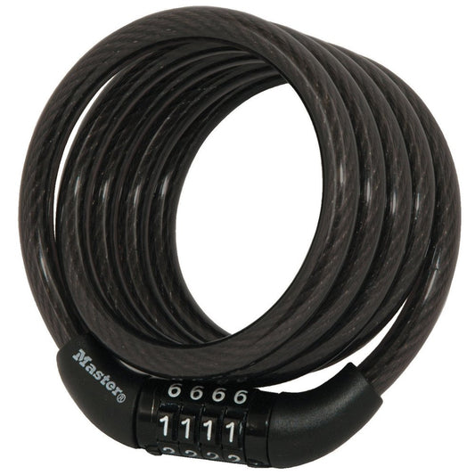 Master Lock 8143D Cable de Acero con Combinación para /Rejas