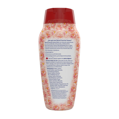 Benzal Wash Jabon Intimo Femenino, Durazno Esencias Suaves, Paquete de 3, 355ml
