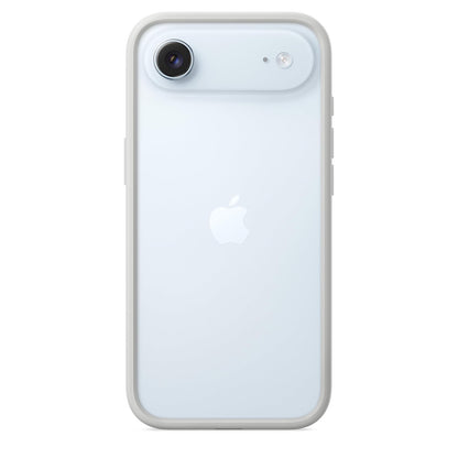 Apple Bumper para iPhone Air con Puntos de Conexión para Correa Cruzada - Gris claro - Bumper