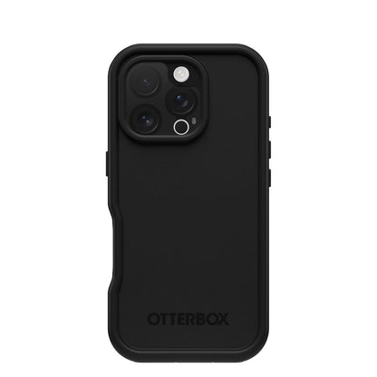 OtterBox Funda Impermeable Frē Series iPhone 16 - iPhone 16 Pro - Negro -