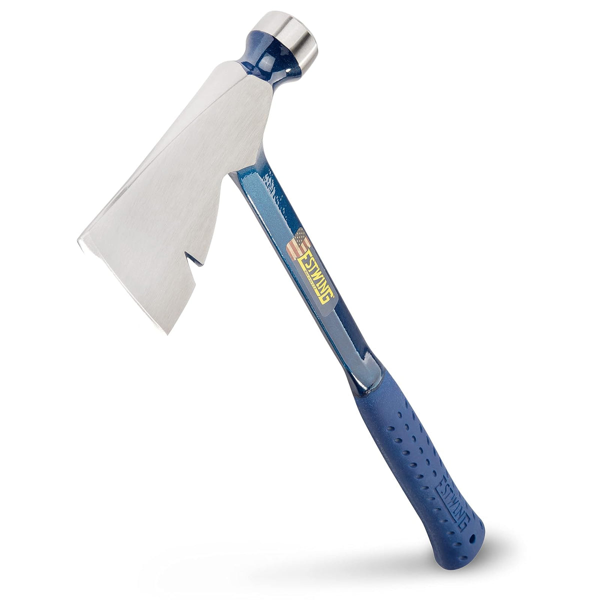 Estwing E3-R Rigger's Axe, Martillo con cabeza de hacha, mango reductor de impacto, 3 libras (1,3 kg.)
