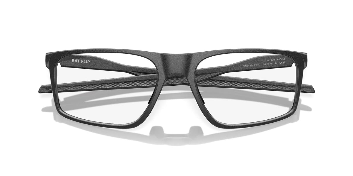 Oakley Ox8183 - Marcos rectangulares para anteojos graduadas con tapa para hombre