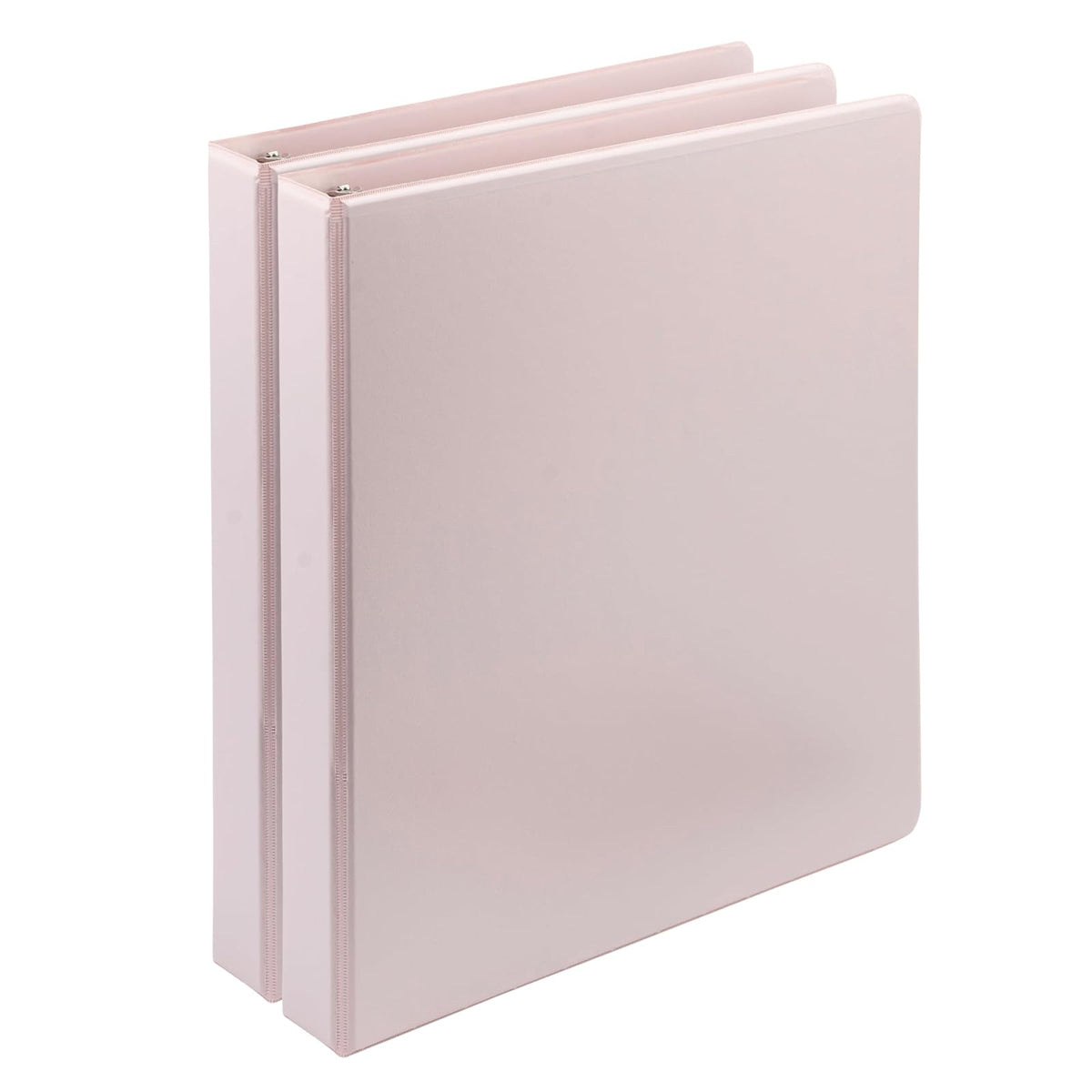 Samsill Carpeta con Anillos en D a Base de Plantas, 0.5 pulg - Rosa - 1 pulg. - 2 Paquete