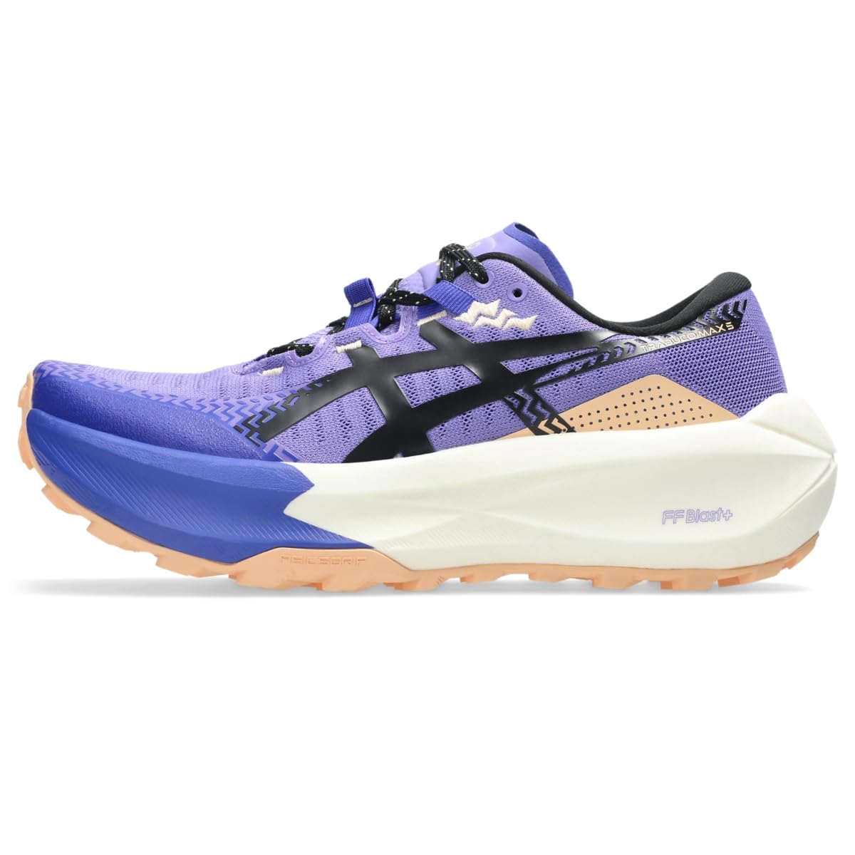 Asics Trabuco MAX 5 - Tenis para Correr para Mujer - 24.0 cm - AMETHYST - BLACK
