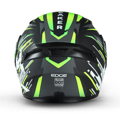 Casco Motocicleta Completo ABATIBLE Marca Edge - Boss - Cerrado Visor ANTIVAHO Certificado Dot Moto Moto Casco Cascos…