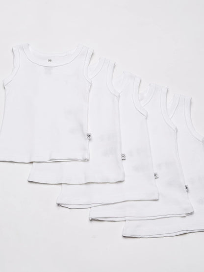 HonestBaby Muscle tee Sleeveless T-Shirt Multi-Packs Camiseta sin Mangas para bebs y Nios pequeosbaby-Boys