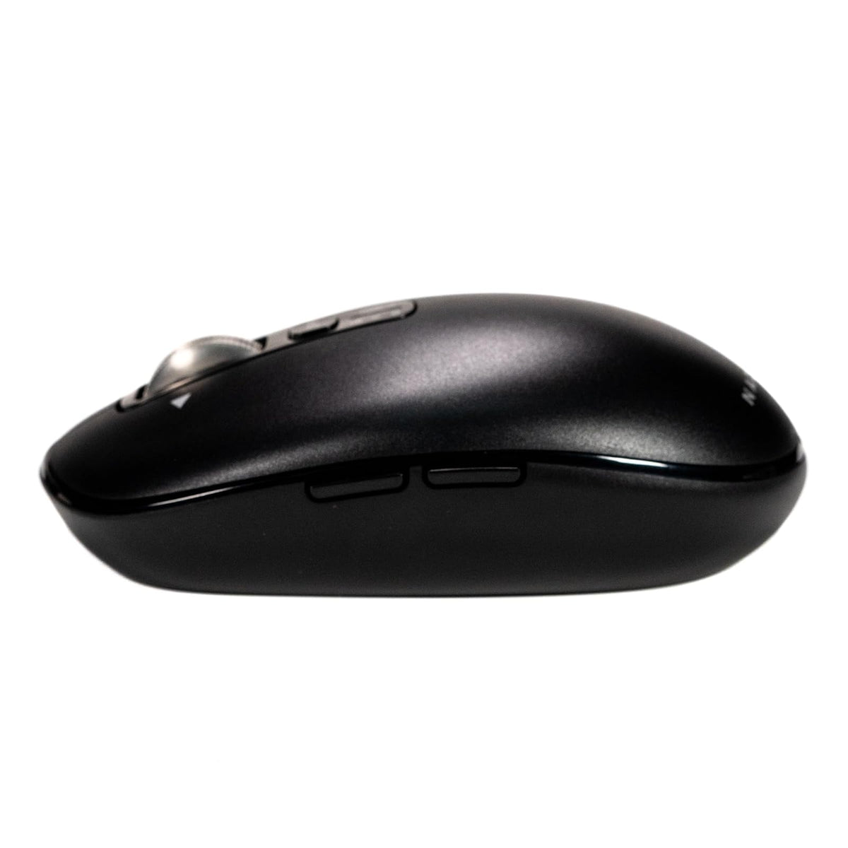 Naceb Technology - Mouse Inalámbrico Slim Negro NA-0131N - Botón dpi - Diseño Delgado, Portátil, Preciso y Elegante - Pila AA Incluida