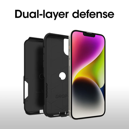 OtterBox COMMUTER SERIES para iPhone 14 Plus - NEGRO