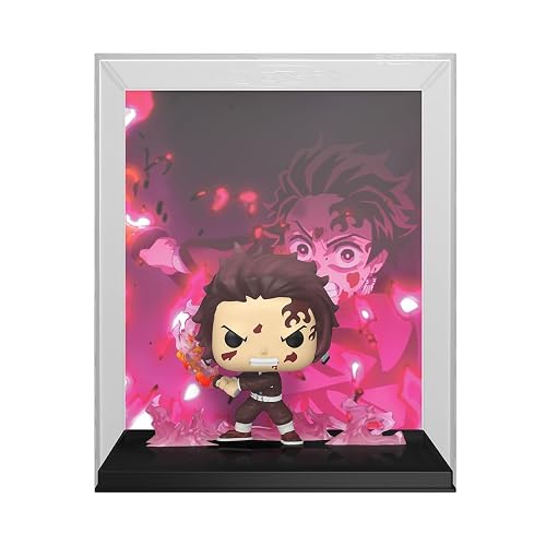 Funko Pop! Game Cover: Demon Slayer - Tanjiro | Mercancía Oficial de Anime - Figura de Vinilo Coleccionable para Decoración - Regalo de Cumpleaños para Fans
