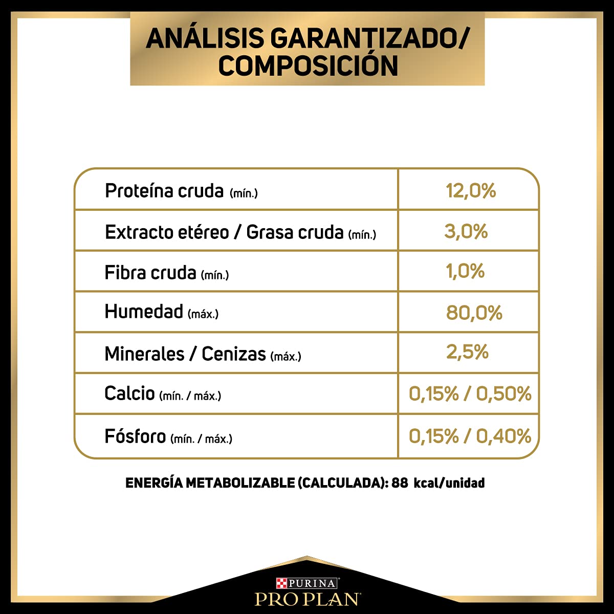 Purina Pro Plan Adulto Carne 24x85g