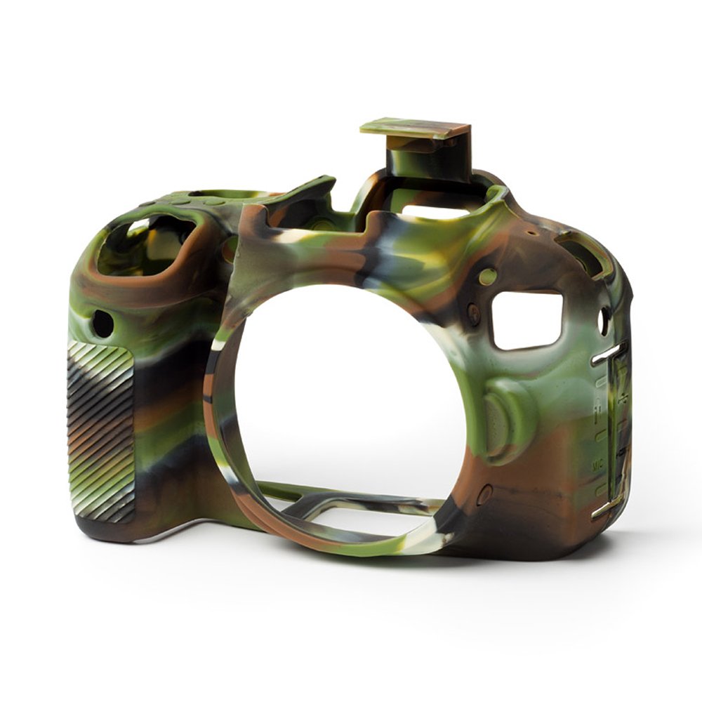 EasyCover ECC800DC Funda Protectora para Cámara Fotográfica Canon 800D/T7i, color Camo