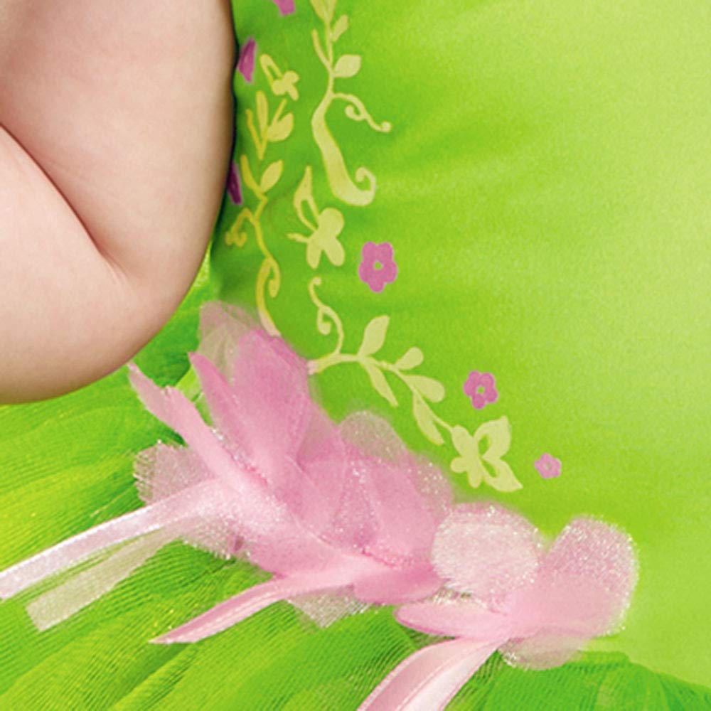 Disguise Baby Girls' Tinker Bell Deluxe Infant Costume, Green