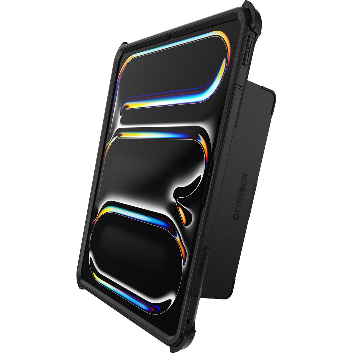 OtterBox Defender Series - Funda para iPad Pro de 13 Pulgadas (M4) (2024), Color Negro, Resistente, Duradero, protección de Revestimiento múltiple