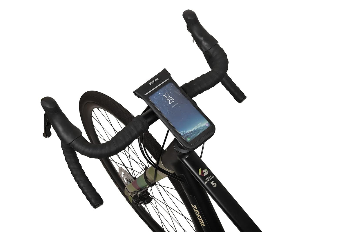 Zéfal Soporte para Smartphone Z Console Dry L Soporte al Manubrio + Funda Protectora