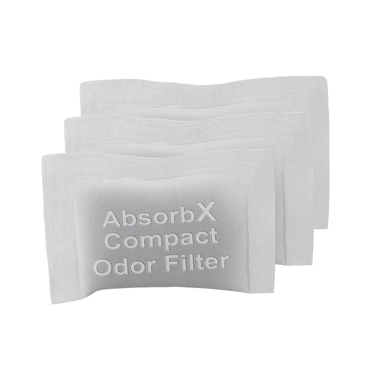 iTouchless Filtros Carbón Activado Desodorizantes para Basura, Paquete de 3 - Filtros compactos para basura absorbentes