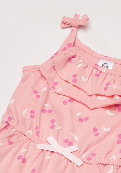 Gerber Sin Manga Estampado Mameluco Niñas