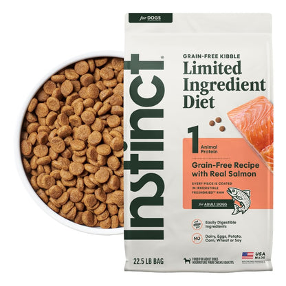 Alimento Instinct LID para perro con sensibilidades alimentarias, sabor salmón o cordero - Salmón