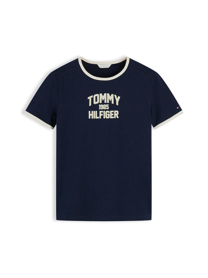 Tommy Hilfiger Playera con Logo para Mujer
