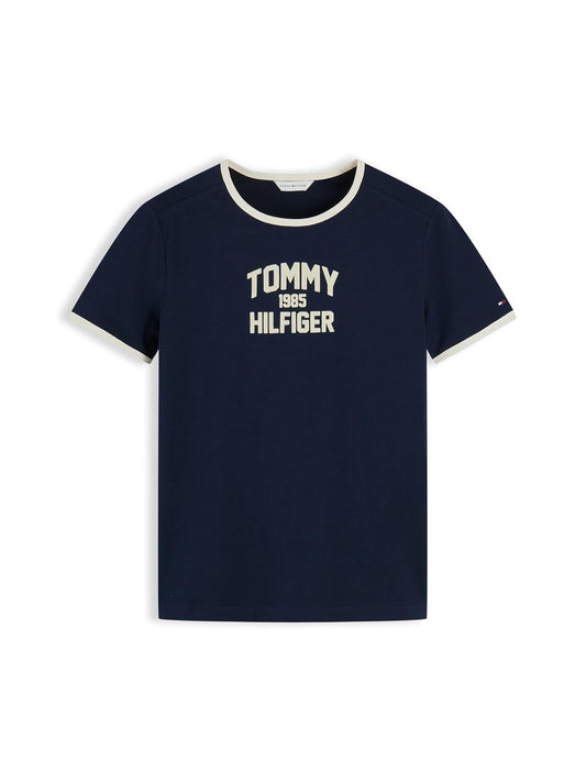 Tommy Hilfiger Playera con Logo para Mujer