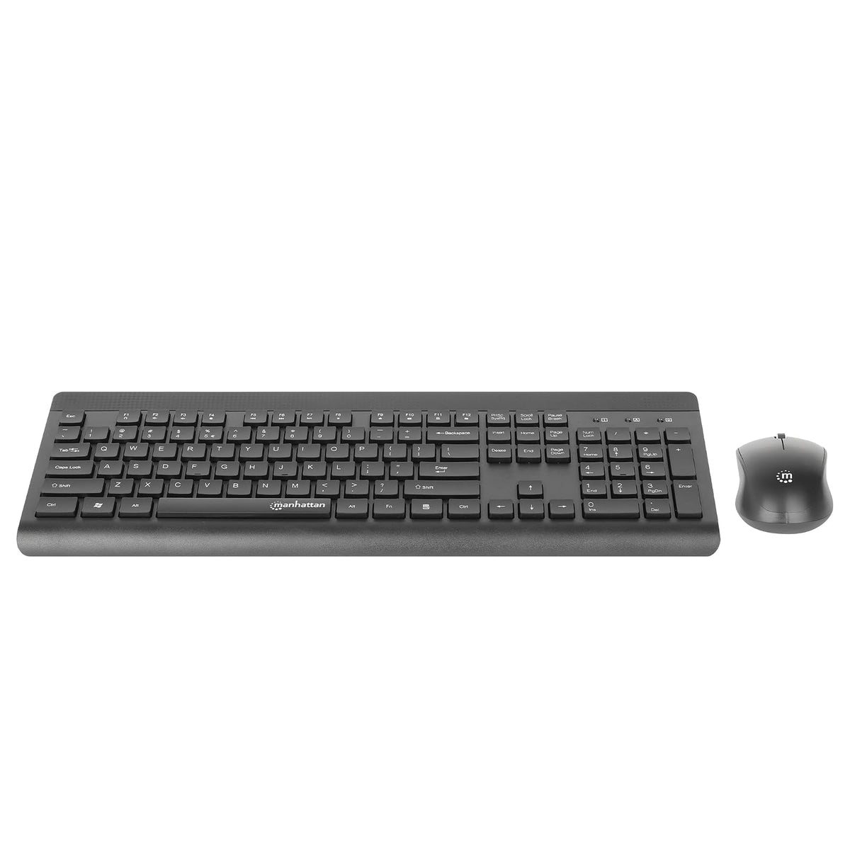 Kit de Teclado y Mouse óptico inalámbricos 2.4G Negro