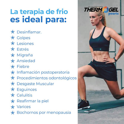 Thermo Gel Pearls Compresa Térmica para Frío Grande