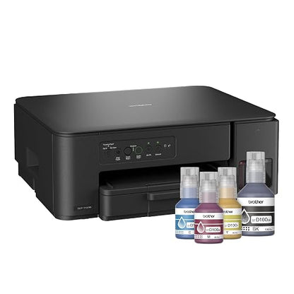 Brother Multifuncional InkBenefit Tank DCP-T430W, Tinta Continua, Wi-Fi | Tecnología InkBenefit Tank, Impresión Wi-Fi 5GHz, Tinta Recargable, Impresión 7,500 Págs. en Negro y 5,000 Págs. en Color