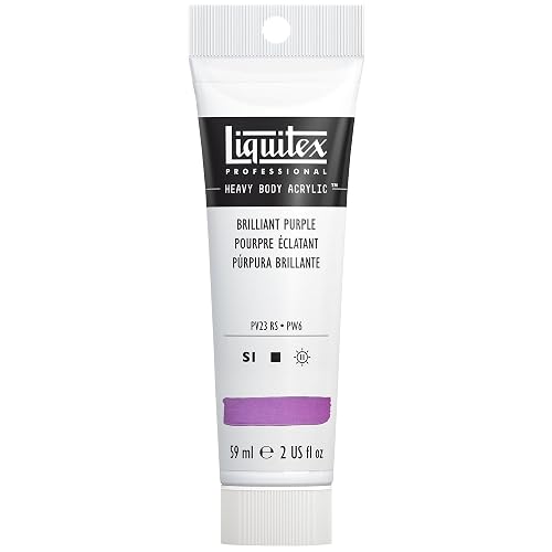 Liquitex Heavy Body Pintura Acrílica, Morado (Brilliant Purple 590), 59 ml/2 oz, 1 Unidad