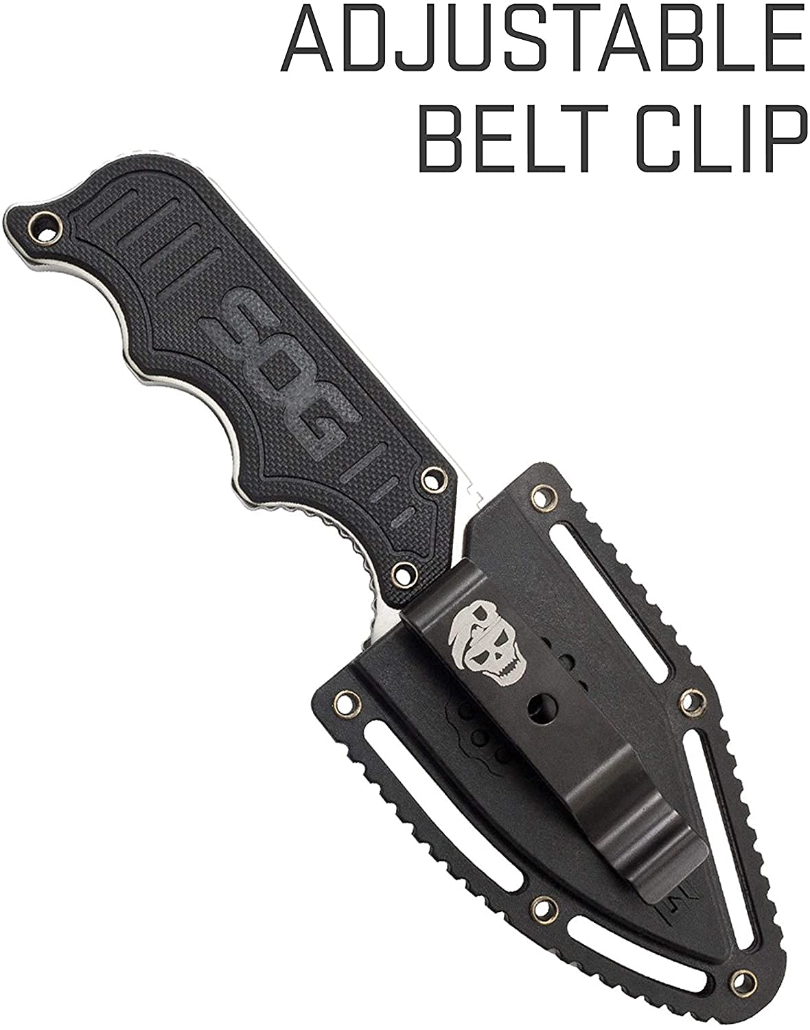 SOG Specialty Knives and Tools NB1012-CP Instinct Fixed Blade Knife with G10 Handle and 2.3-inch Blade