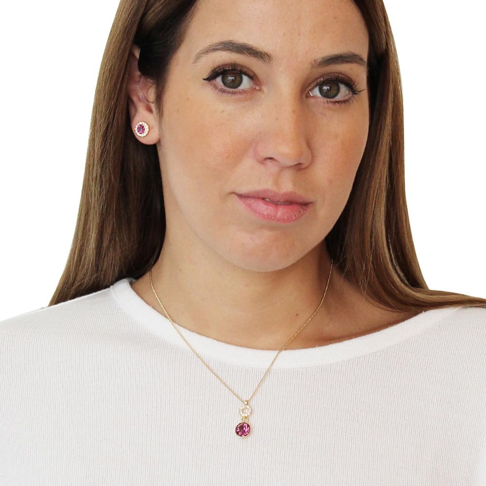 Nine West Set Collar Y Aretes Dorado para Mujer
