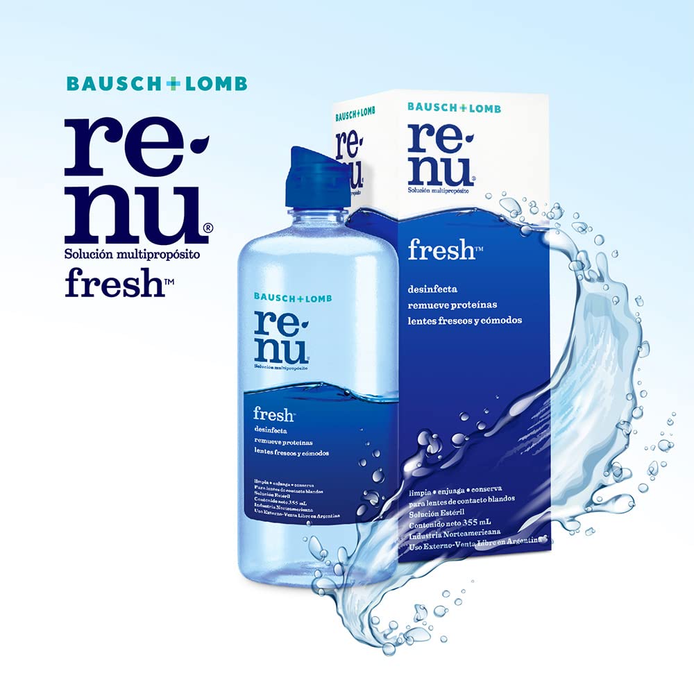 Bausch Lomb Renu Fresh No Rub 120ml, Pack of 1