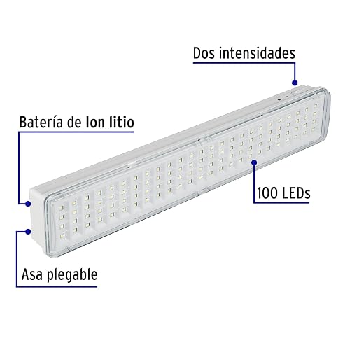 Volteck LAE-100, Lámpara de emergencia de 500 lúmenes recargable