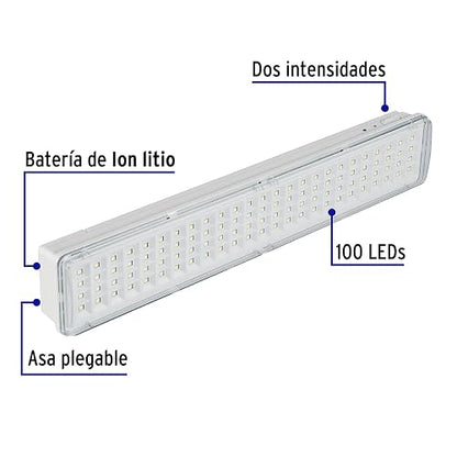 Volteck LAE-100, Lámpara de emergencia de 500 lúmenes recargable