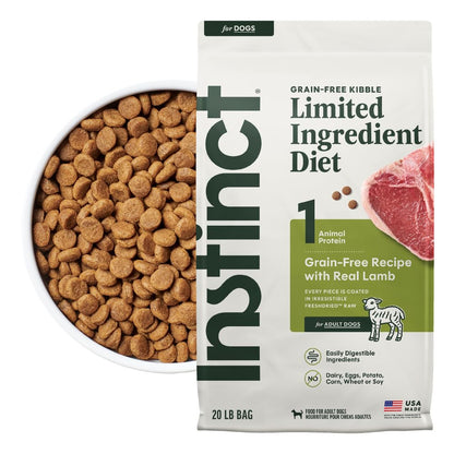 Alimento Instinct LID para perro con sensibilidades alimentarias, sabor salmón o cordero - Cordero