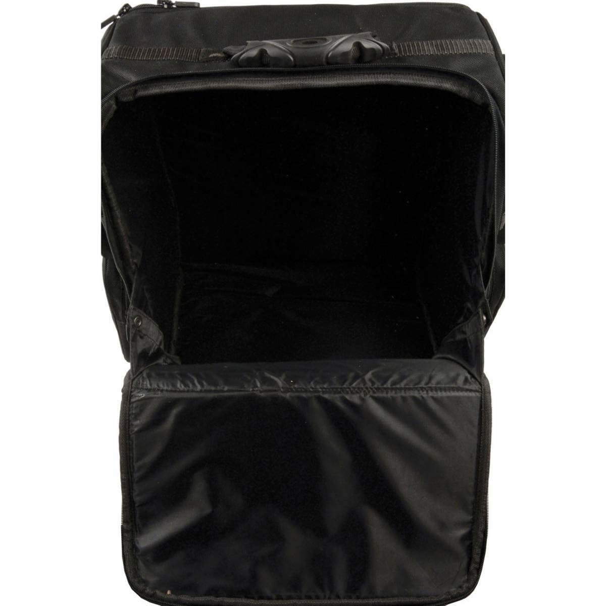 Milwaukee Leather SH680 - Bolsa de Viaje Grande de Tela Negra para Motocicleta, Talla única
