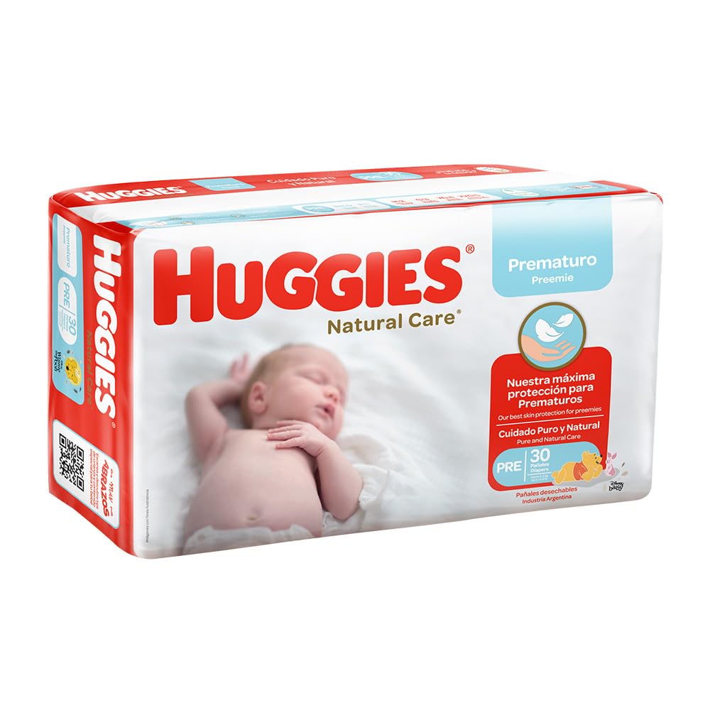 Huggies Prematuro, Unisex, 30 pañales