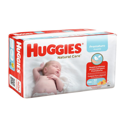 Huggies Prematuro, Unisex, 30 pañales